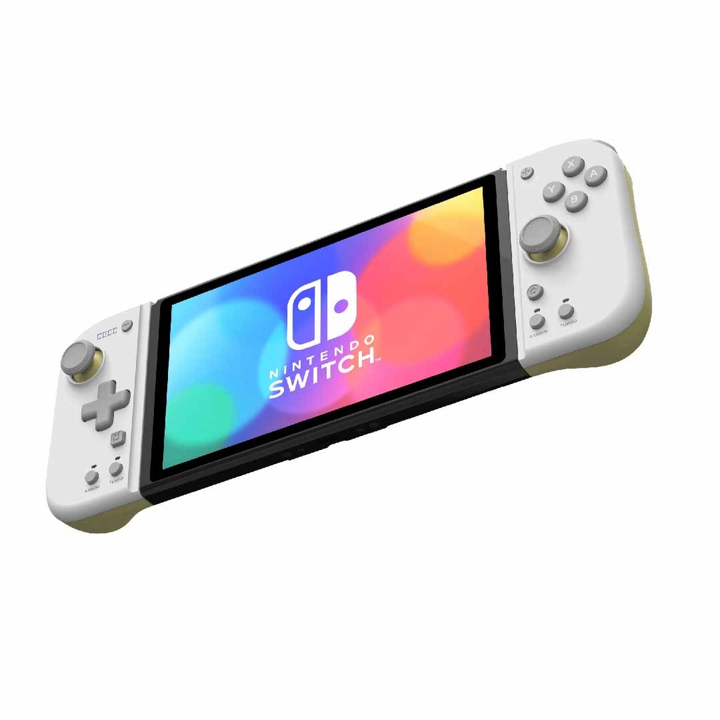 HORI - NS Split Pad Compact (Light Gray & Yellow)