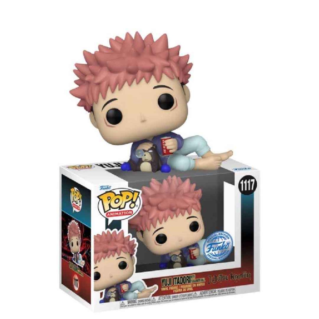 Funko Pop! Animation - Jujutsu Kaisen - Itadori w/ Tsukamoto Doll 