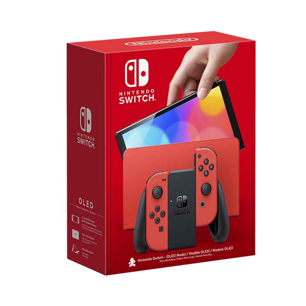 HEG - OLED Switch Console Mario Red Edition (MDE)