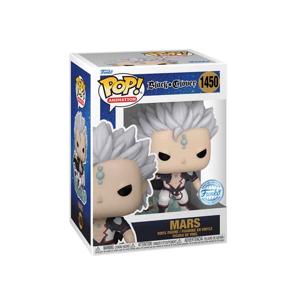 Funko Pop! Animation: Black Clover - Mars with Book (Exc)
