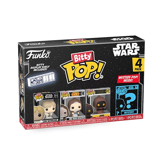 Funko Bitty Pop! Star Wars: Luke 4pk