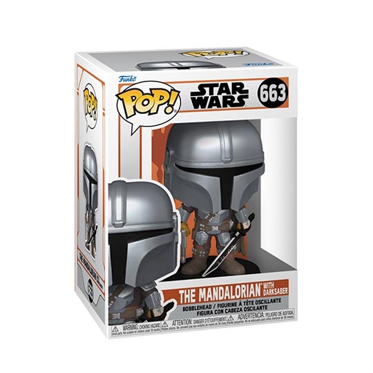 Funko Pop! Star Wars: Mandalorian S9 - The Mandalorian with Darksaber