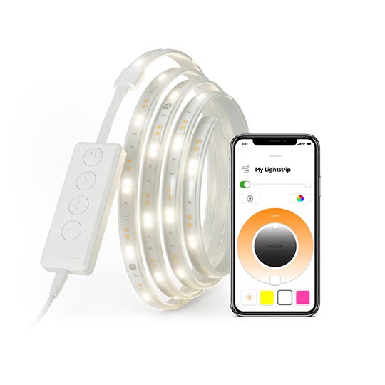 Nanoleaf - Essentials - Light Strips Main Pack - (1600Lm, 30W, 120V-240V) - 2m 