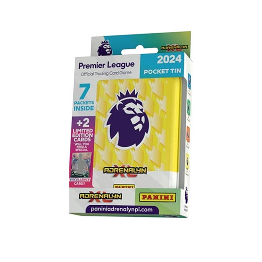 Panini Premier League 2023/24 Adrenalyn XL Pocket Tin (Assorted)