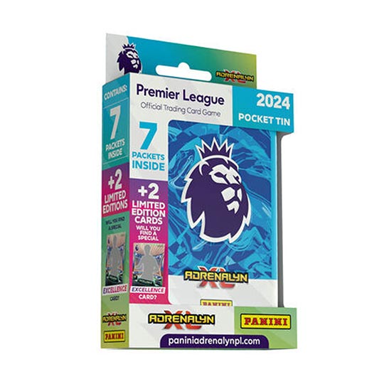 Panini Premier League 2023/24 Adrenalyn XL Pocket Tin (Assorted)