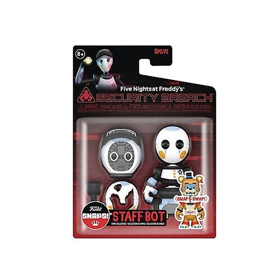 Funko Snap! Games: Five Nights at Freddy - RR Security Staff Bot Figure