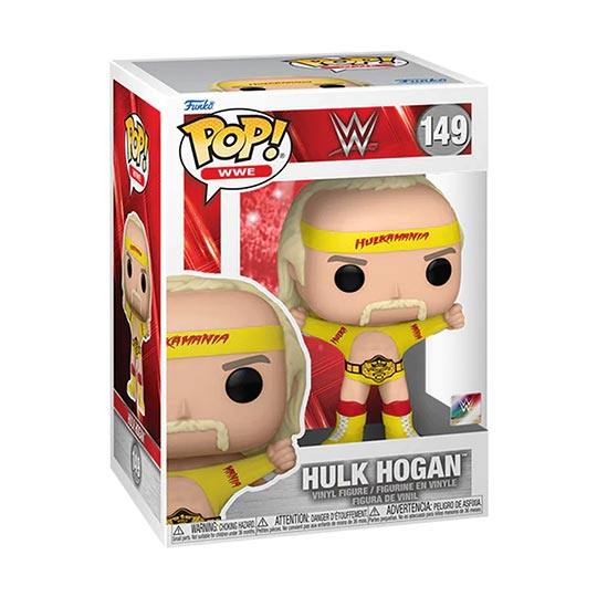 Funko Pop! WWE: Hulkamania with Belt