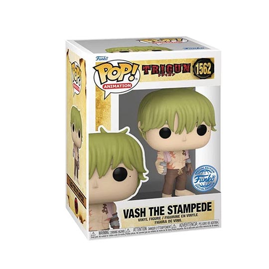 Funko Pop! Animation: Trigun- Vash Shirtless (Exc)