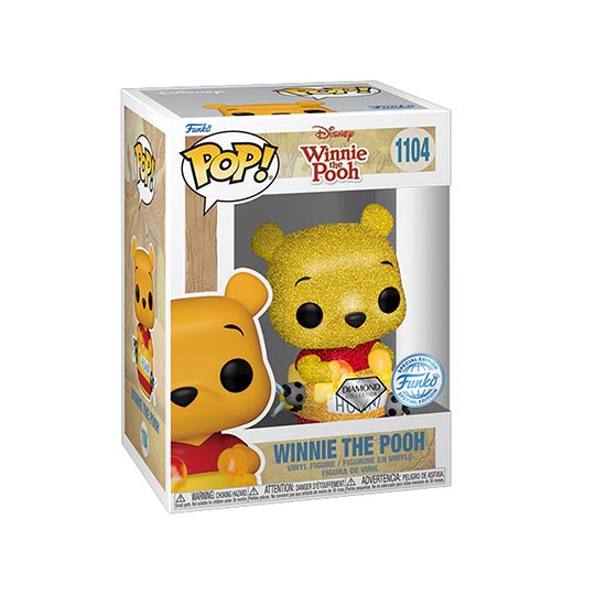 Funko Pop! Disney: Pooh with Honey Pot (DLGT)(Exc)