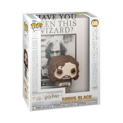 Funko  Pop Cover! Movies: Harry Potter: The Prisoner of Azkaban - Poster with Sirius Black - Figure