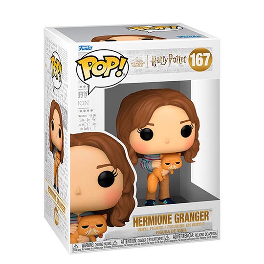 Funko  Pop! Movies: Harry Potter: The Prisoner of Azkaban - Hermione with Crookshanks - Figure