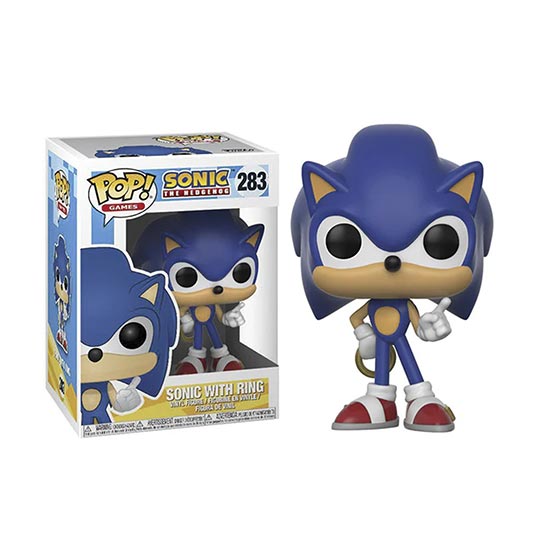 Funko Pop! Games: Sonic - Sonic w/ Ring - Figure