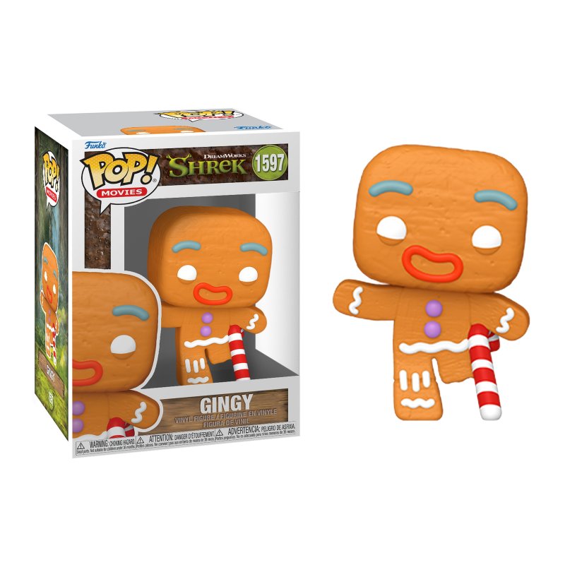 Funko Pop! Movies: Shrek Dreamworks 30th Anniversary- Gingerbread Man