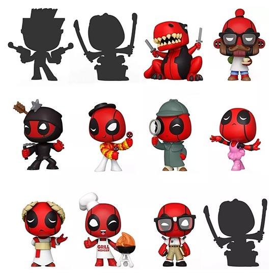 Mystery Mini! Marvel: Deadpool 30th - 12pcs PDQ