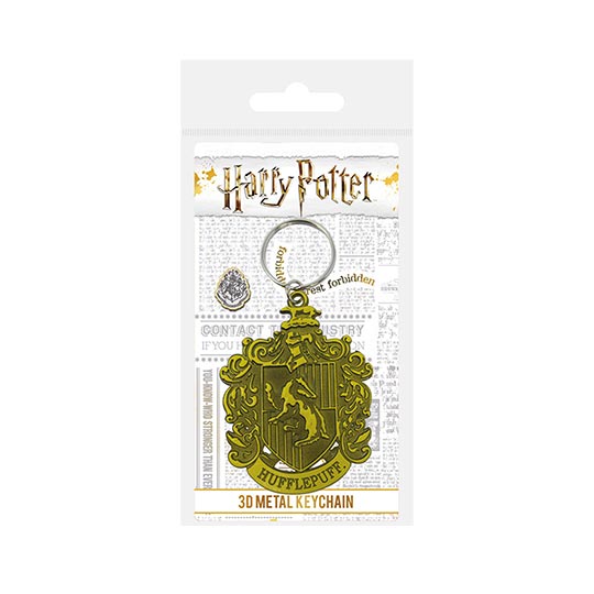 Pyramid Harry Potter - Hufflepuff Crest (Metal Keychain)