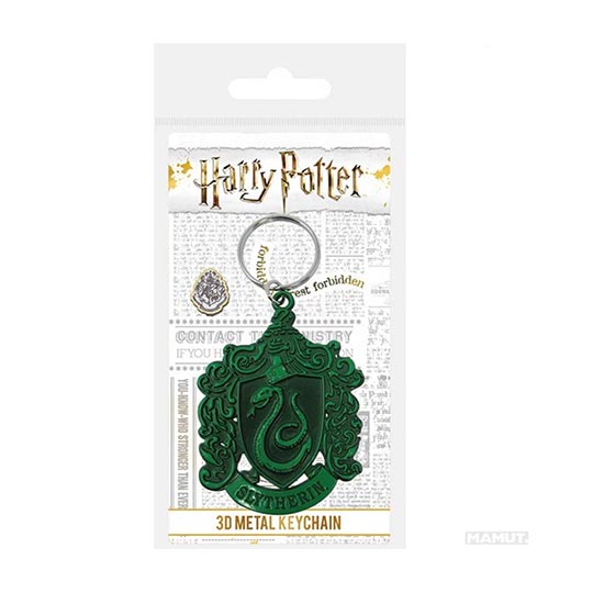 Pyramid Harry Potter - Slytherin Crest (Metal Keychain)