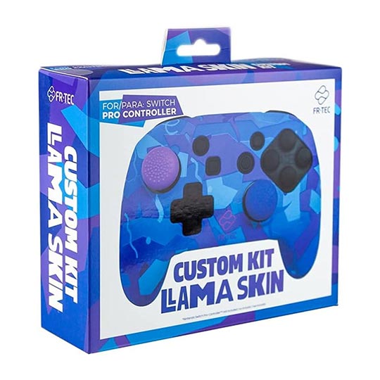 FR-TEC  Pro Controller Custom Kit Llama Skin + Grips For Switch