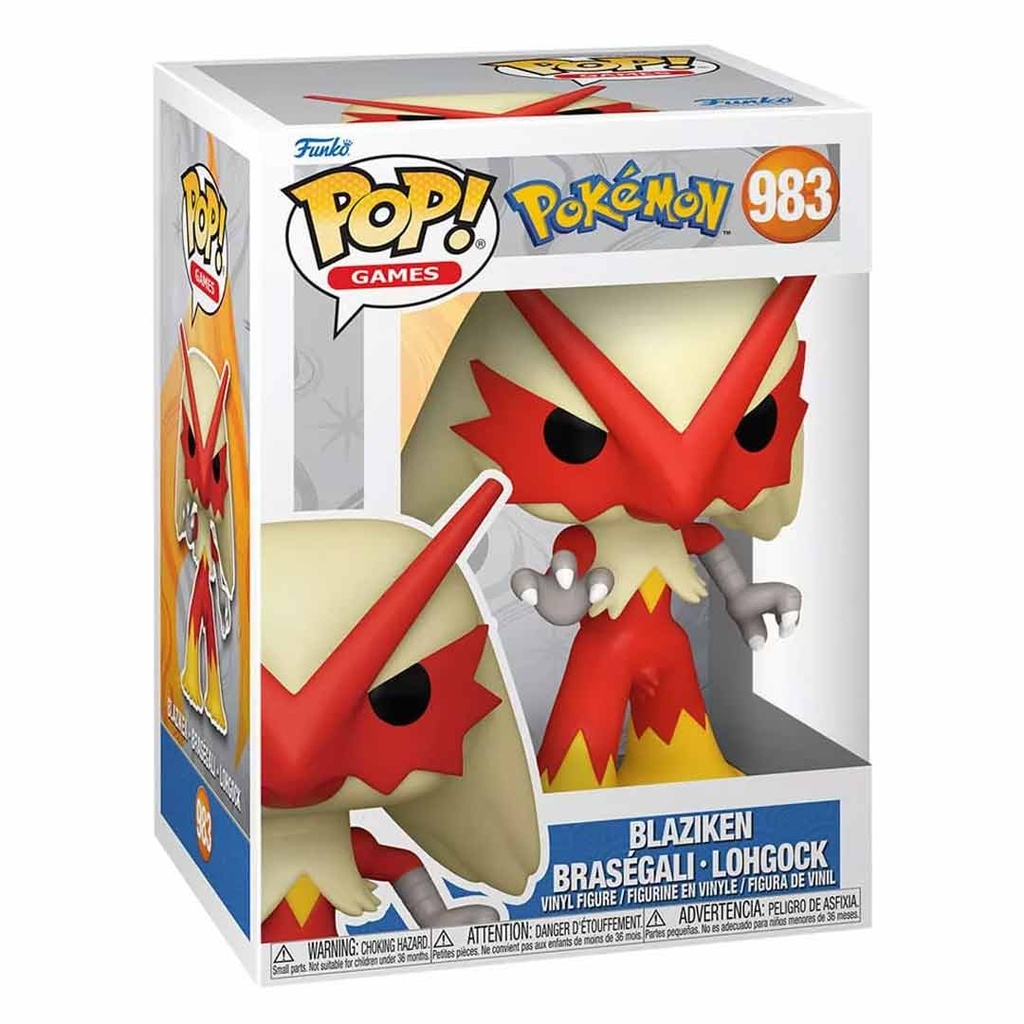 Funko Pop! Games: Pokemon - Blaziken (EMEA) - Figure