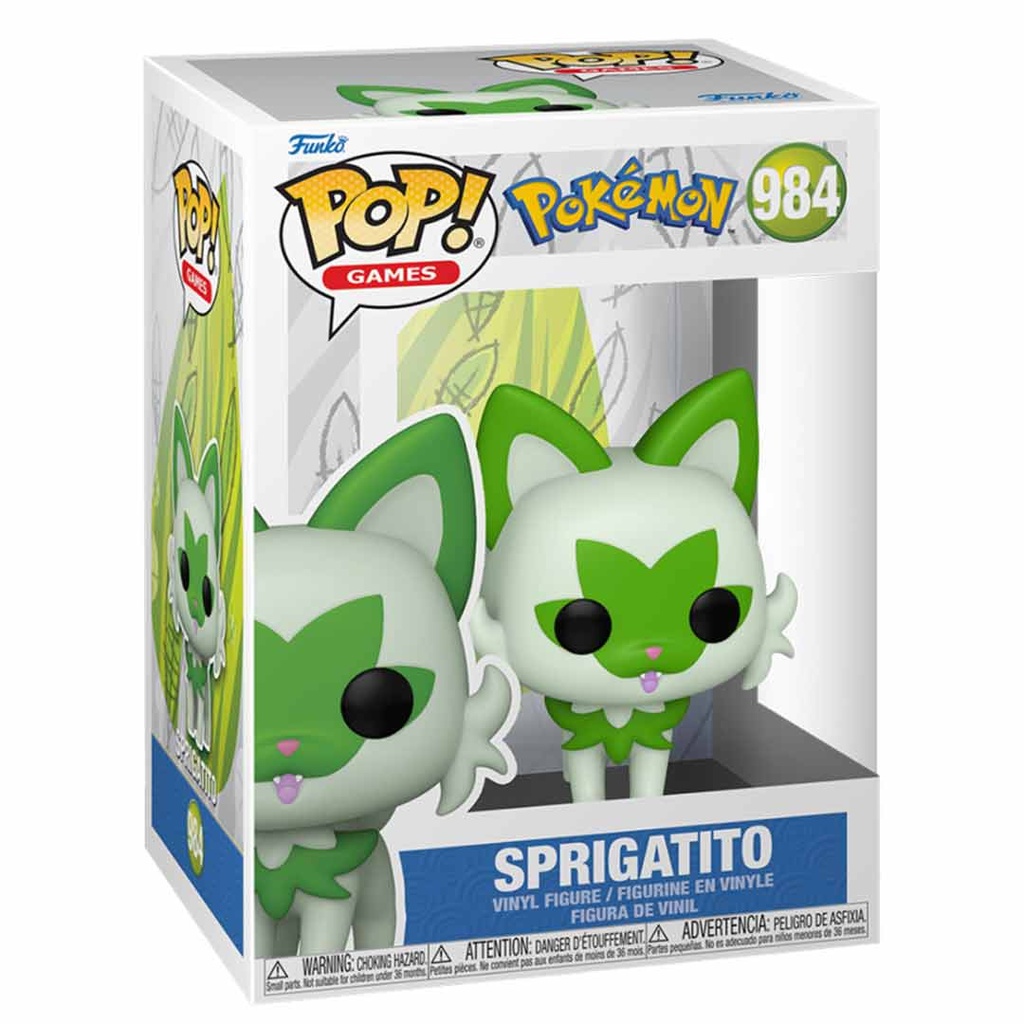 Funko Pop! Games: Pokemon - Sprigatito (EMEA) - Figure