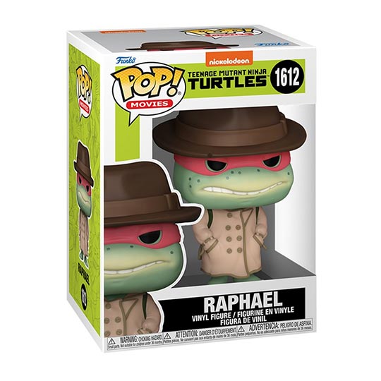 Funko Pop! Movies: Teenage Mutant Ninja Turtle - Raphael with Coat and Hat - Figure