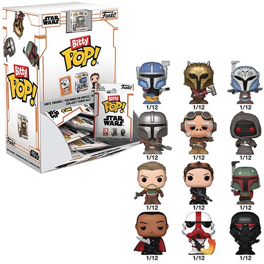 Funko Bitty Pop! Star Wars: Mandalorian Singles 36 pcs PDQ - Figure
