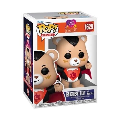 Funko Pop! Movies: Universal Monster X Care Bears - Tenderheart Bear as Dracula - Figure