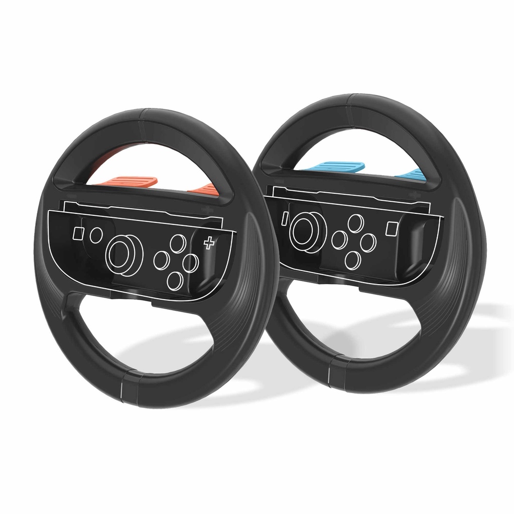 Freaks & Geeks NS2 Joycons Steering Wheel (Pack of 2)