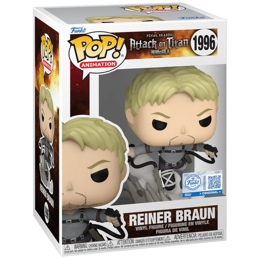 Funko Pop! Animation: Attack on Titan - Reiner (Exc)