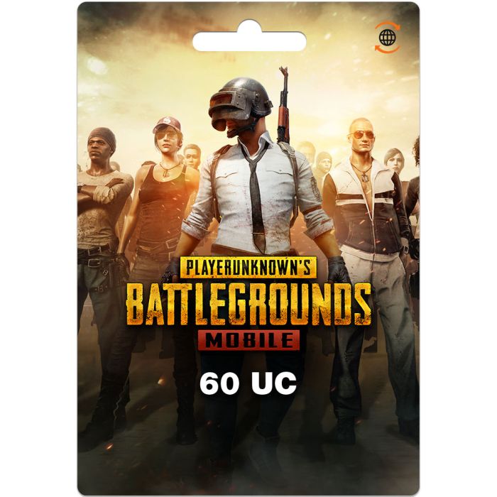 PUBG  60 UC 1$