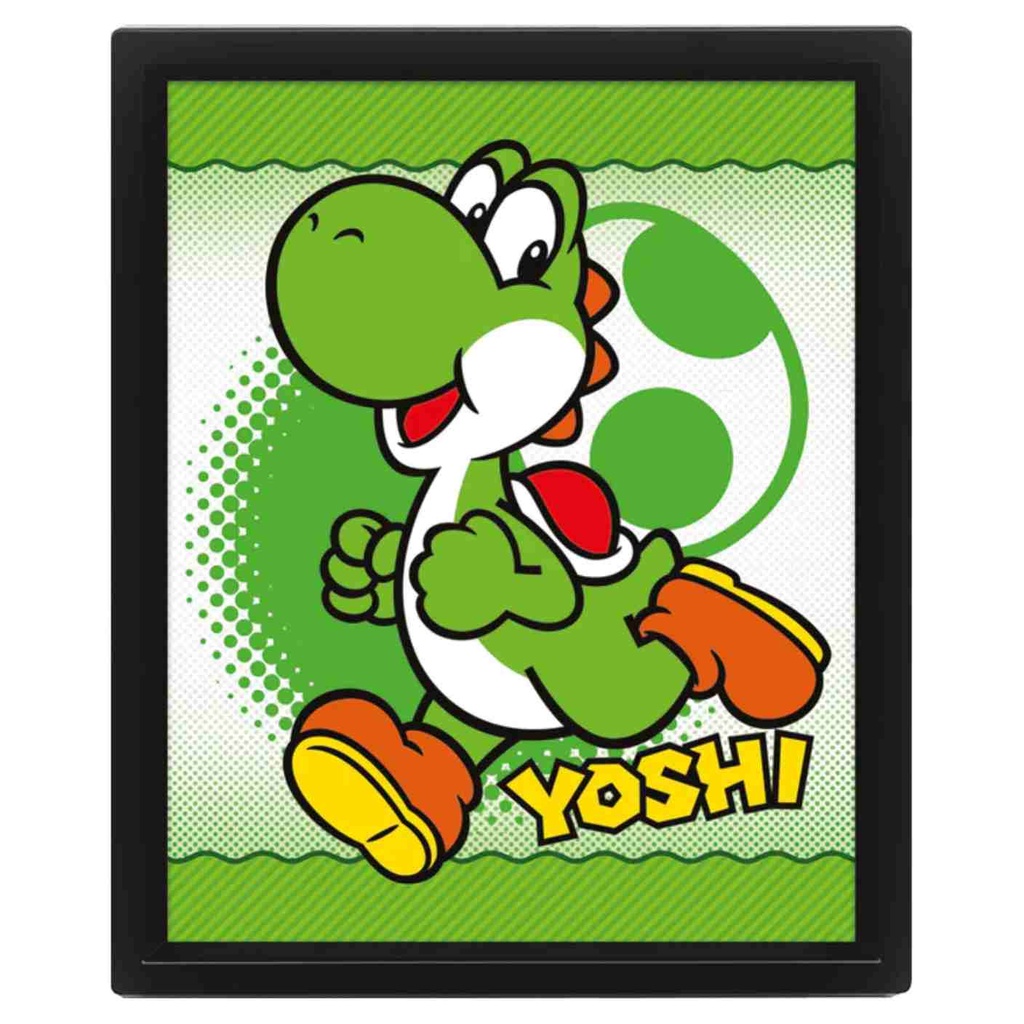 Pyramid - Super Mario - Mario Yoshi Flip - 3D Frame