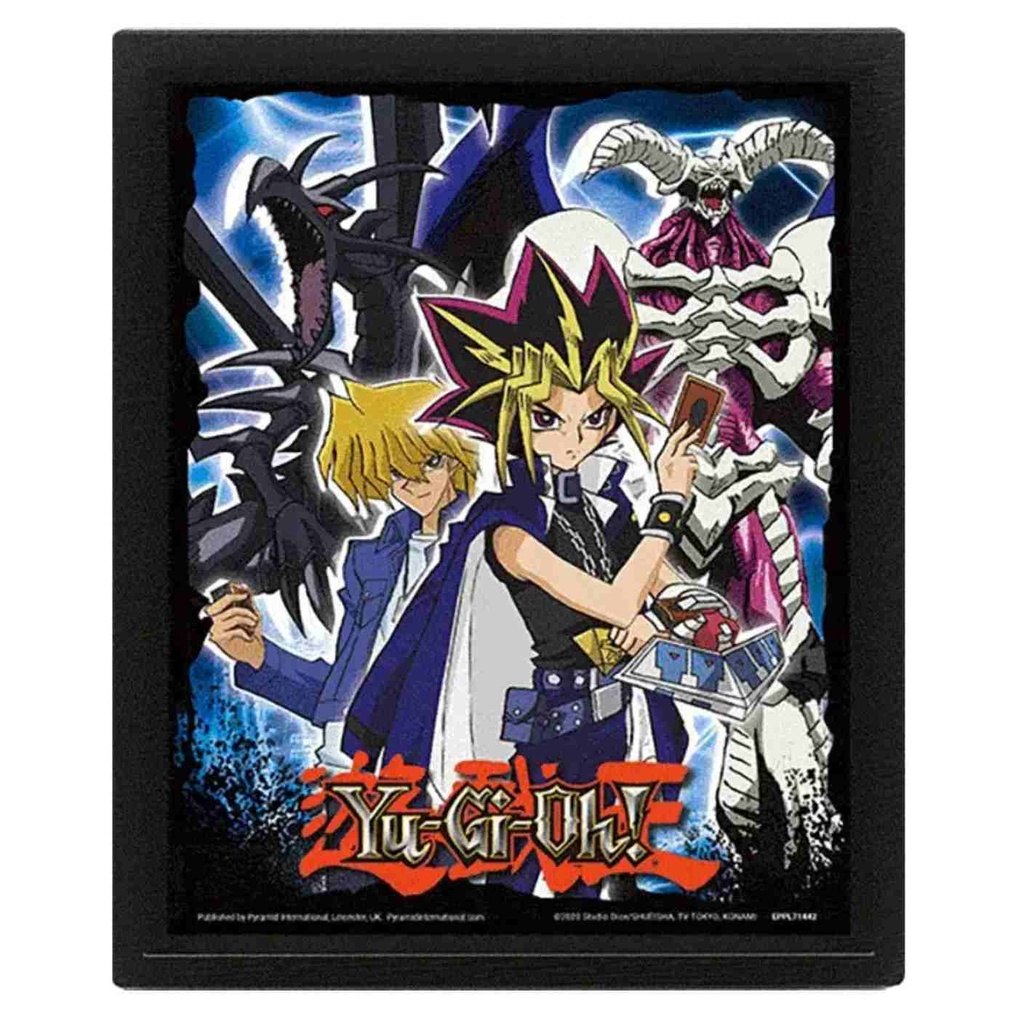 Pyramid - Yu-Gi-Oh! -Black Skull Dragon - 3D Frame