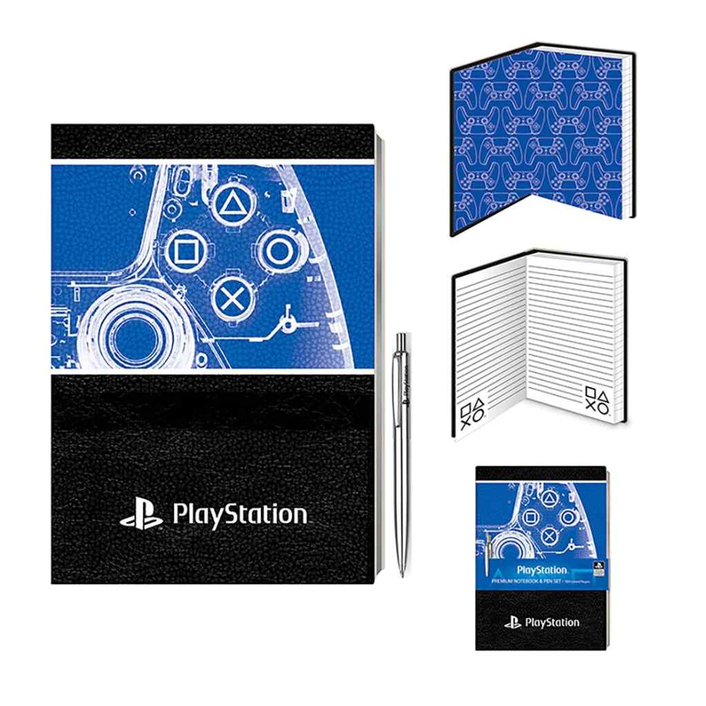Pyramid - Playstation - X-Ray Dualsense Controller Notebook & Pen Set