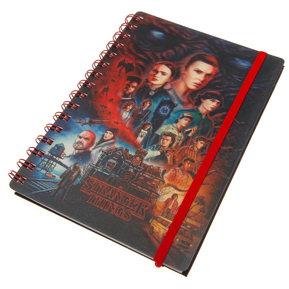 Pyramid - Stranger Things 4 - Vecna A5 3D Notebook