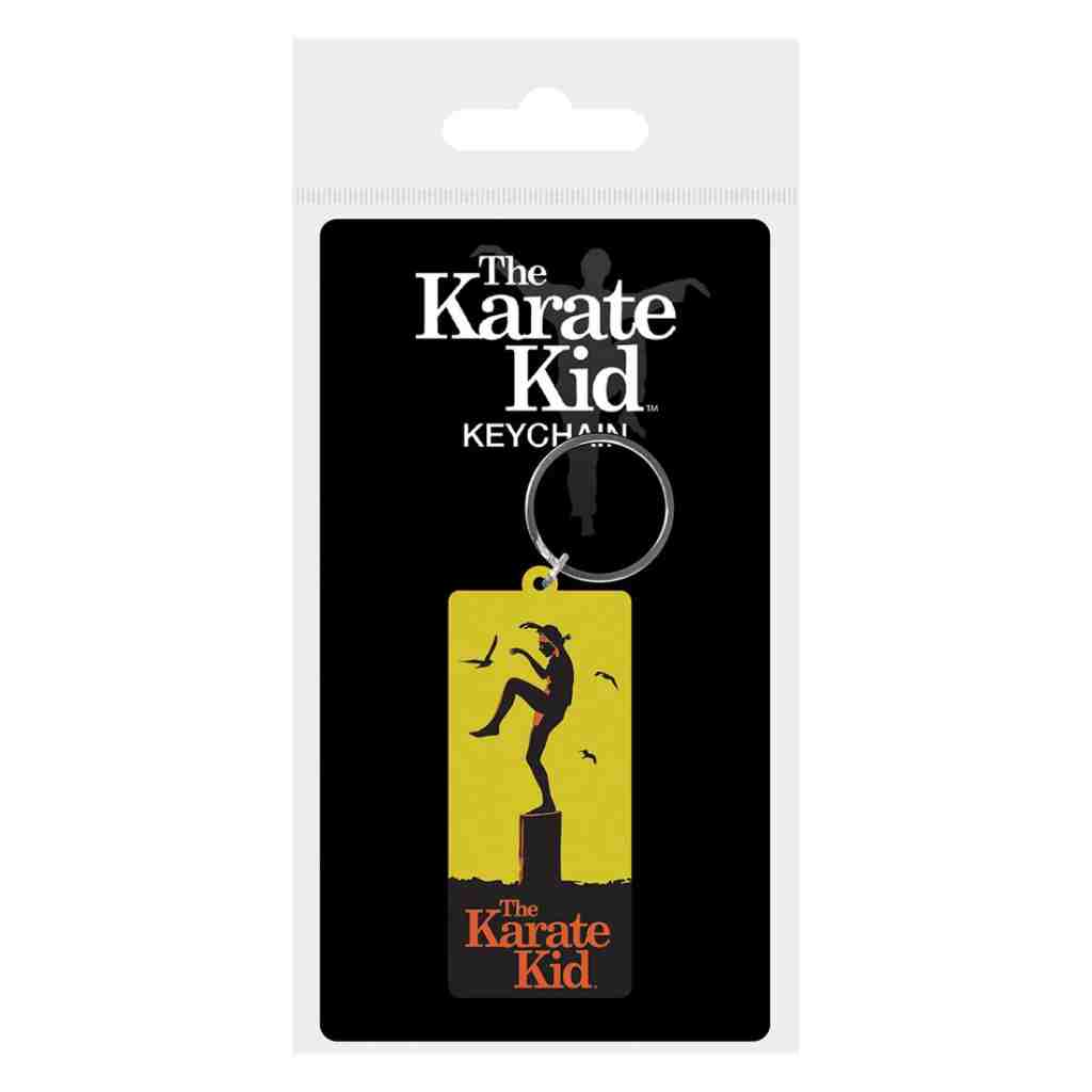 Pyramid - The Karate Kid - Sunset Ruber Keychain
