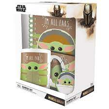 Pyramid Star Wars (The Mandalorian) - Mug, Coaster, Keychain & Notebook Gift Set