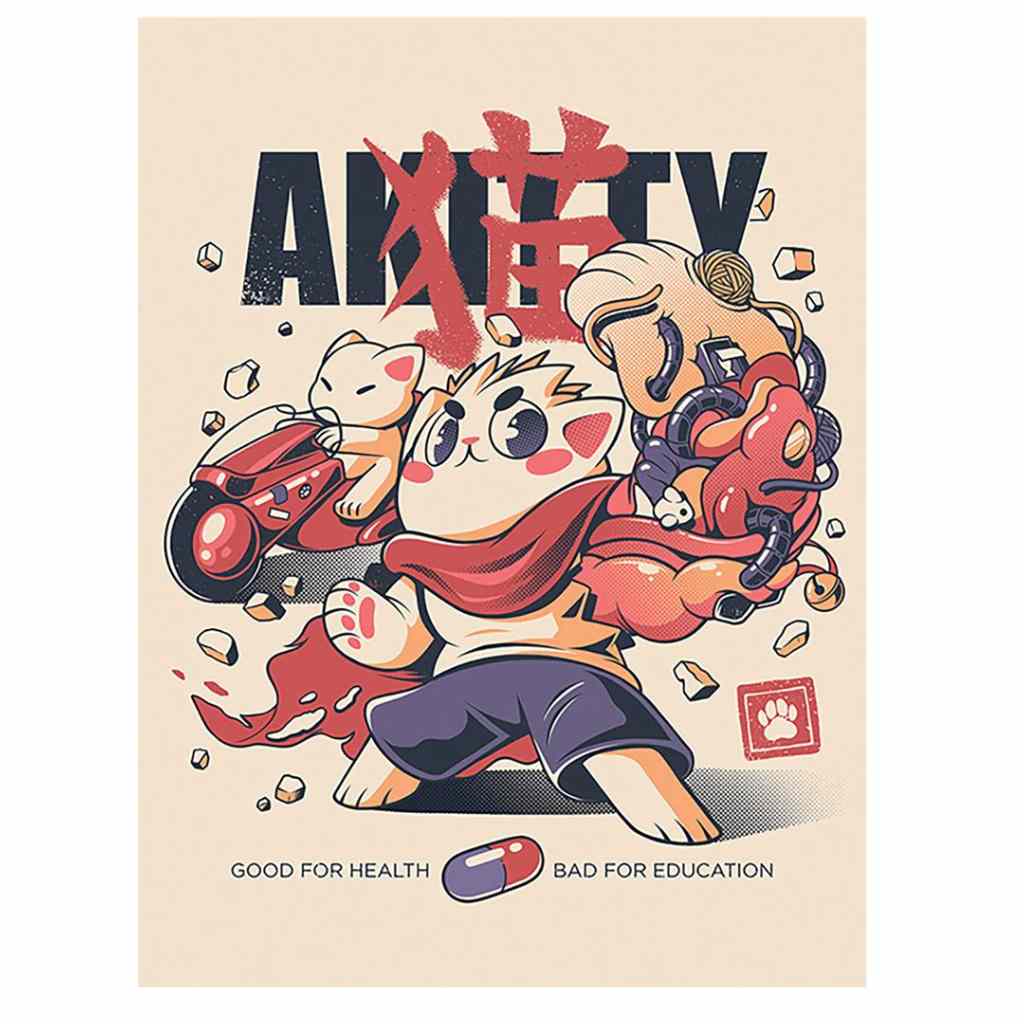 Pyramid - Ilustrata - Akitty 30X40 Frame 