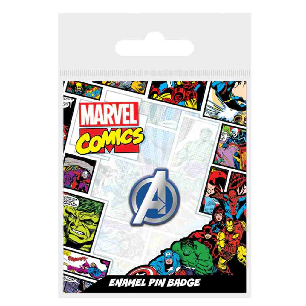 Pyramid - Avengers Logo Enamel Pin Badge