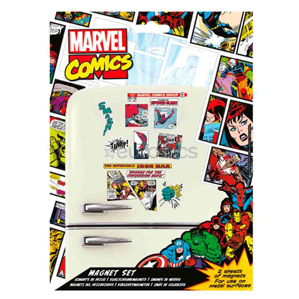 Pyramid - Marvel Comics - Heroes Magnet Set