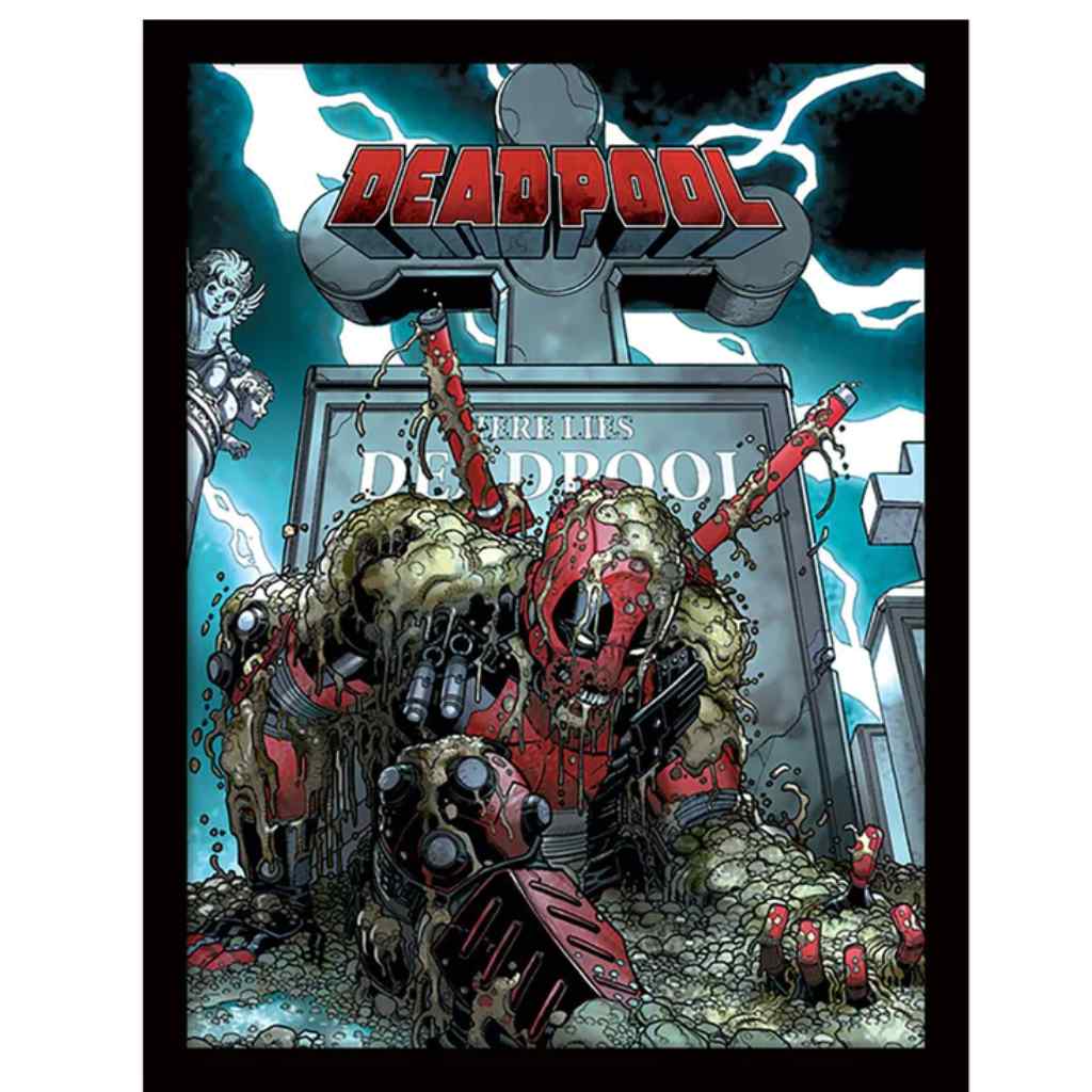 Pyramid - Deadpool Grave - Wooden Frame