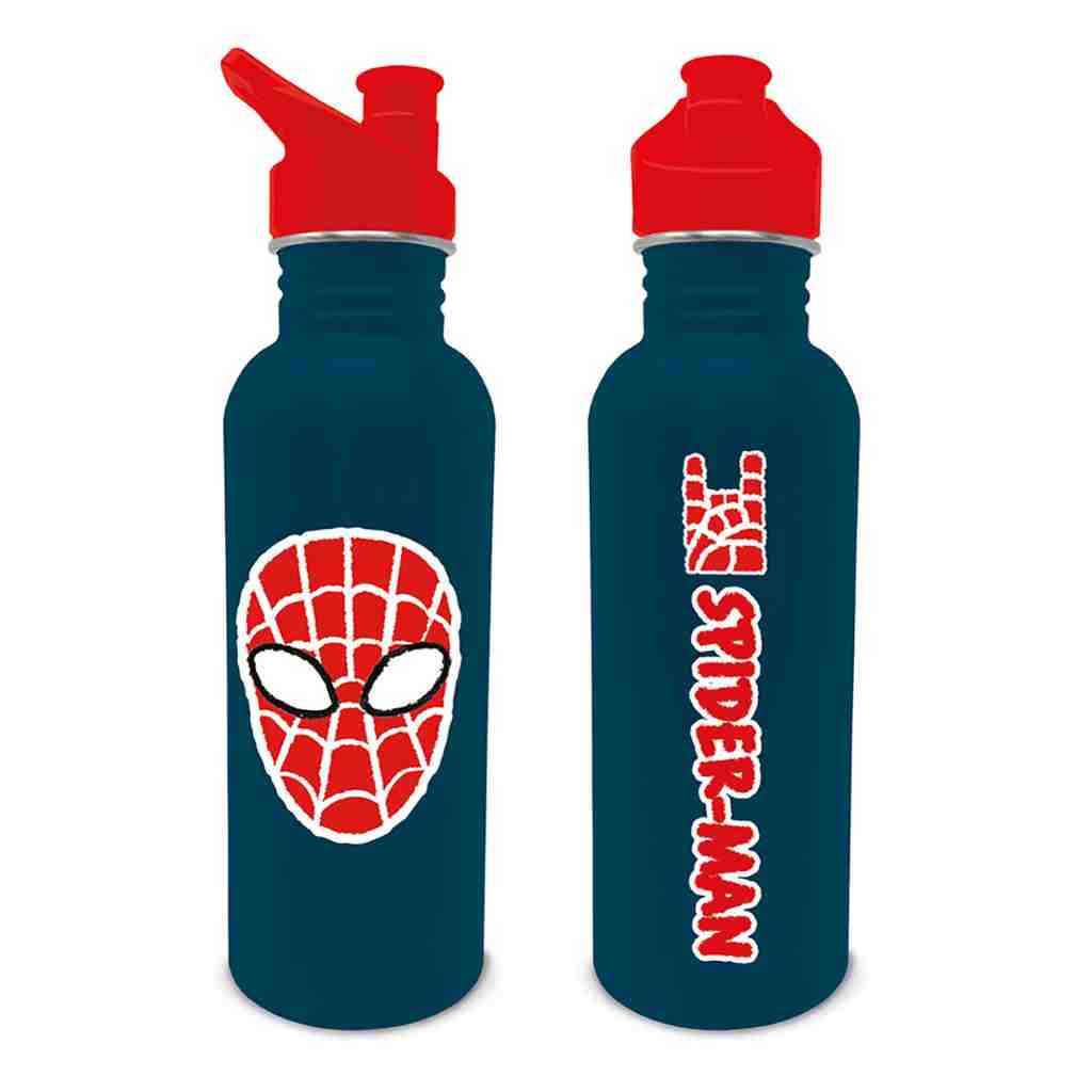 Pyramid - Spider-Man -Sketch Metal Drinks Bottle