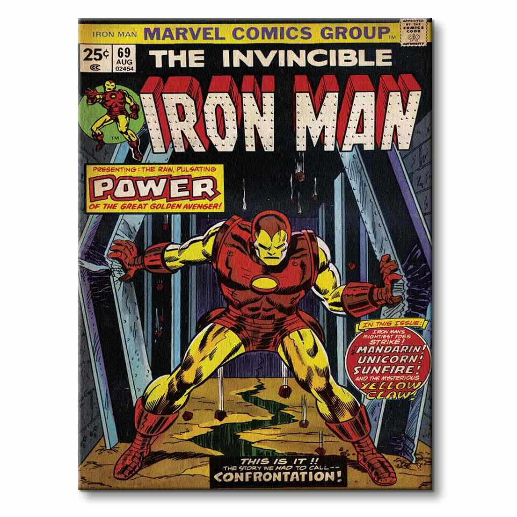 Pyramid - Iron Man - Power - 30X40 Frame