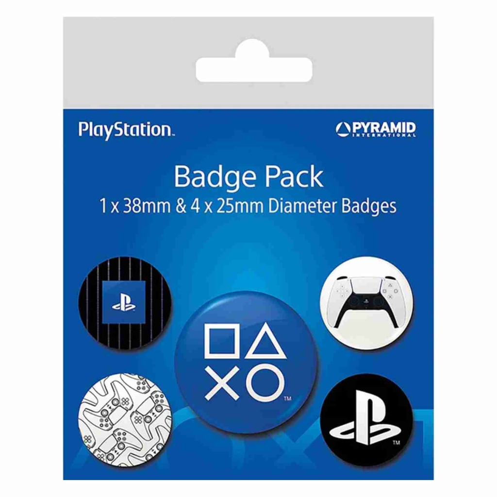 Pyramid - Playstation Badge Pack - Everything To Play For