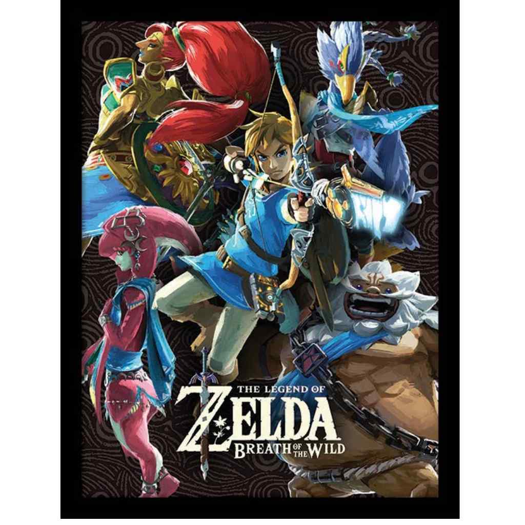 Pyramid - The Legend Of Zelda: Botw - Champions Frame