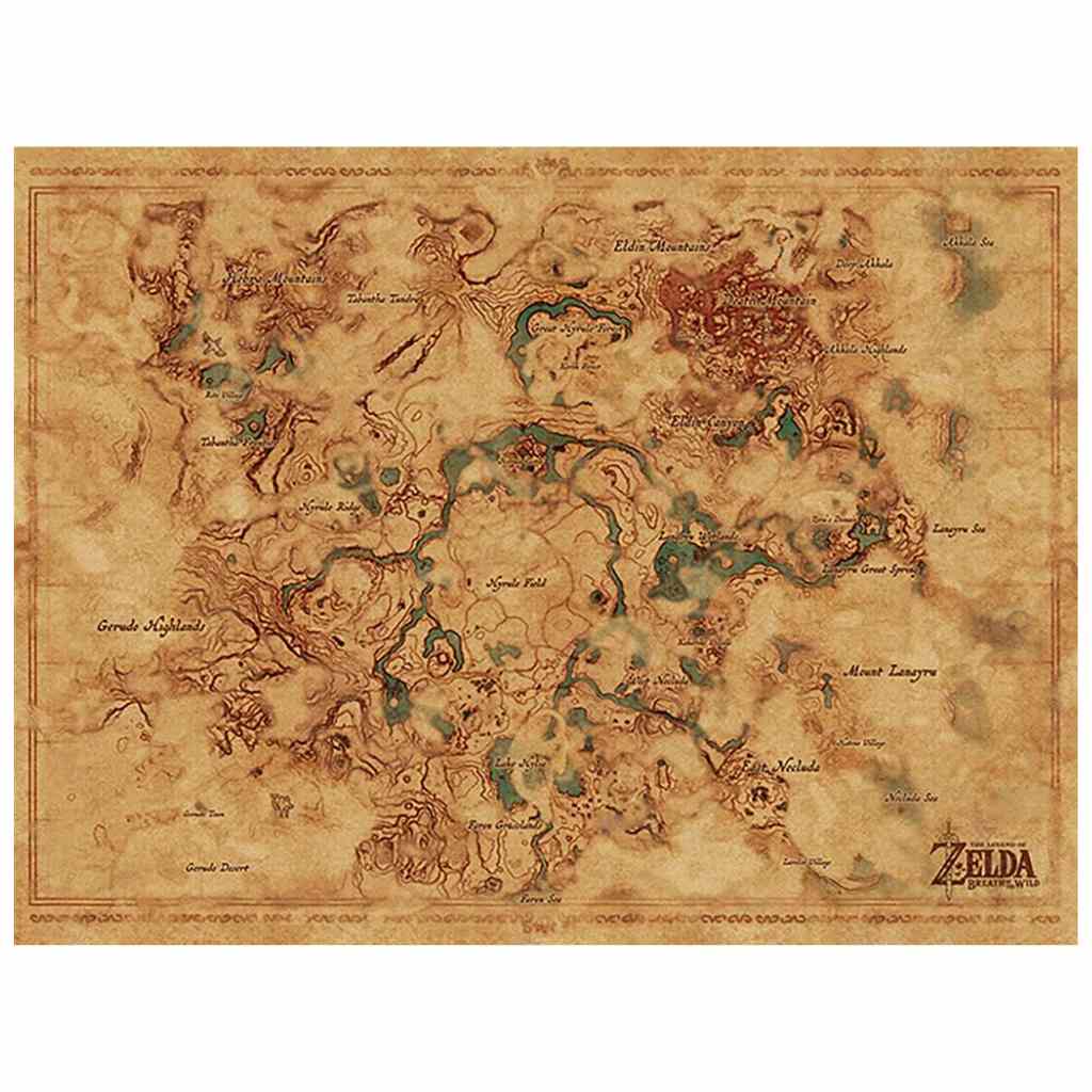 Pyramid - The Legend Of Zelda: Breath Of The Wild - Hyrule World Frame