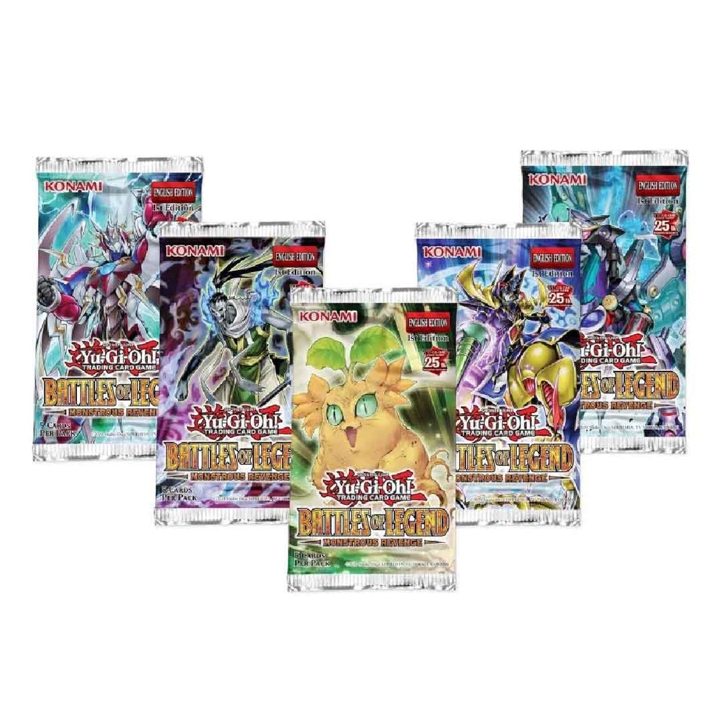 Konami - Yu Gi Oh TCG - Battles of Legend Monstrous Revenge Booster