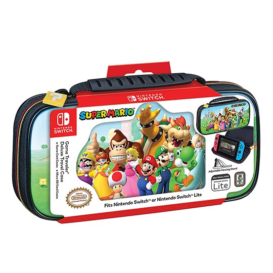 RDS Industries - NS Game Traveler Deluxe Travel Case - Super Mario