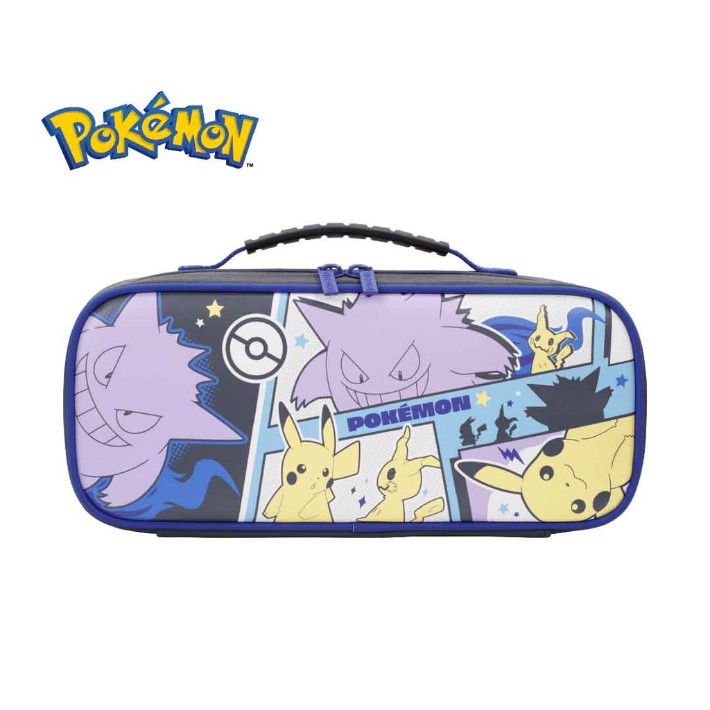 HORI NS Officially Licensed - Cargo Pouch Compact (Pikachu, Mimikyu & Gengar)