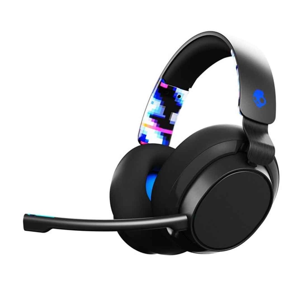 Skullcandy SLYR Multi-Format Wired Gaming Headset - Black and Blue DigiHype