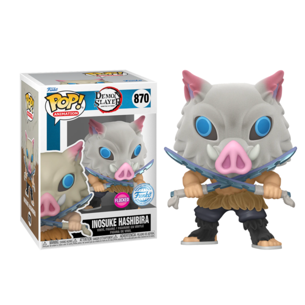Funko Pop! Animation: Demon Slayer - Inosuke (FL)(Exc) Figure
