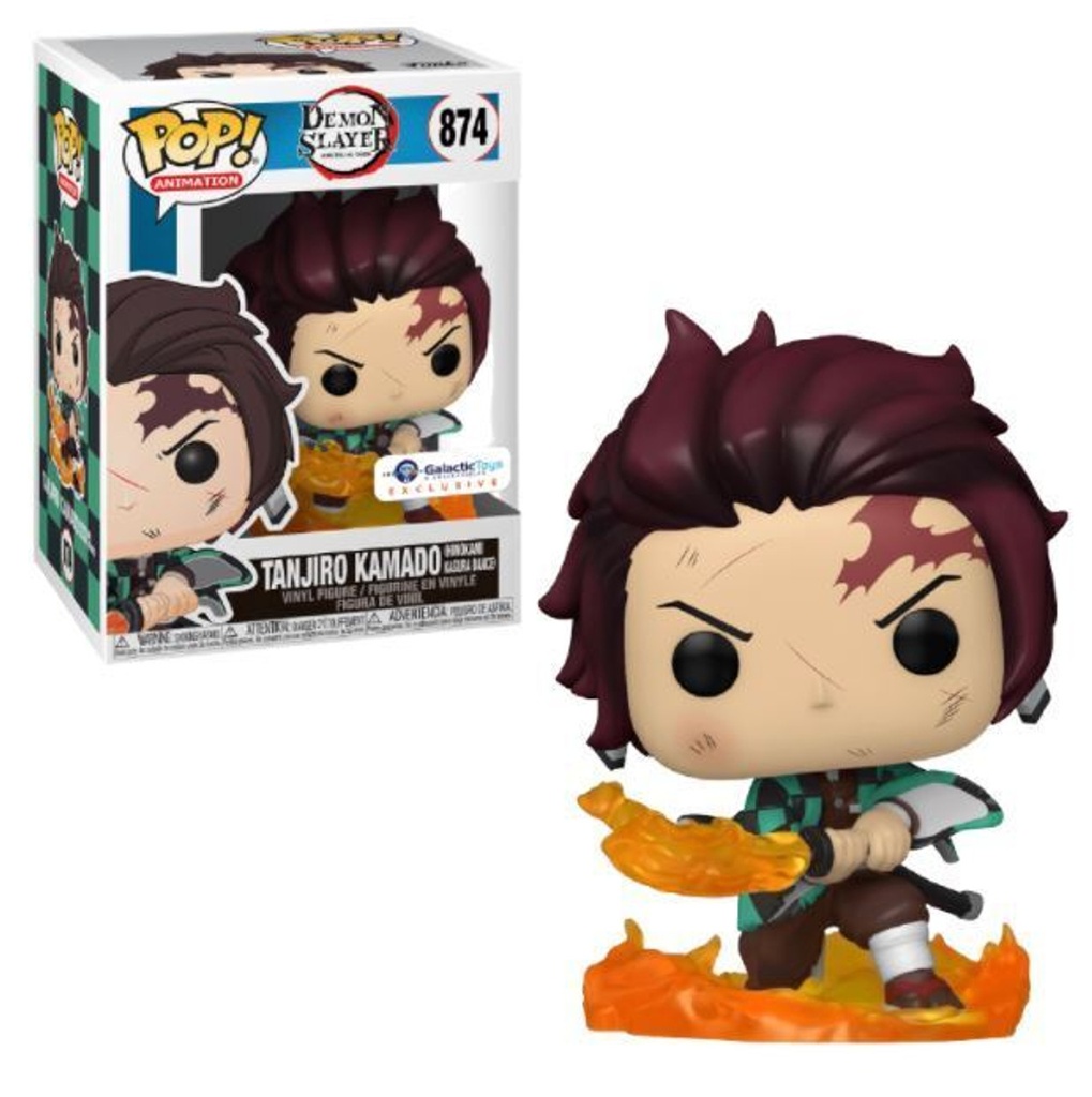 Funko Pop! Animation: Demon Slayer - Tanjiro w/Chase (GW) Figure